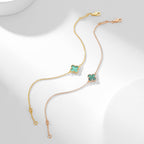 [Clover Jewelry]CLOVER BRACELET MALACHITE 1 MOTIF