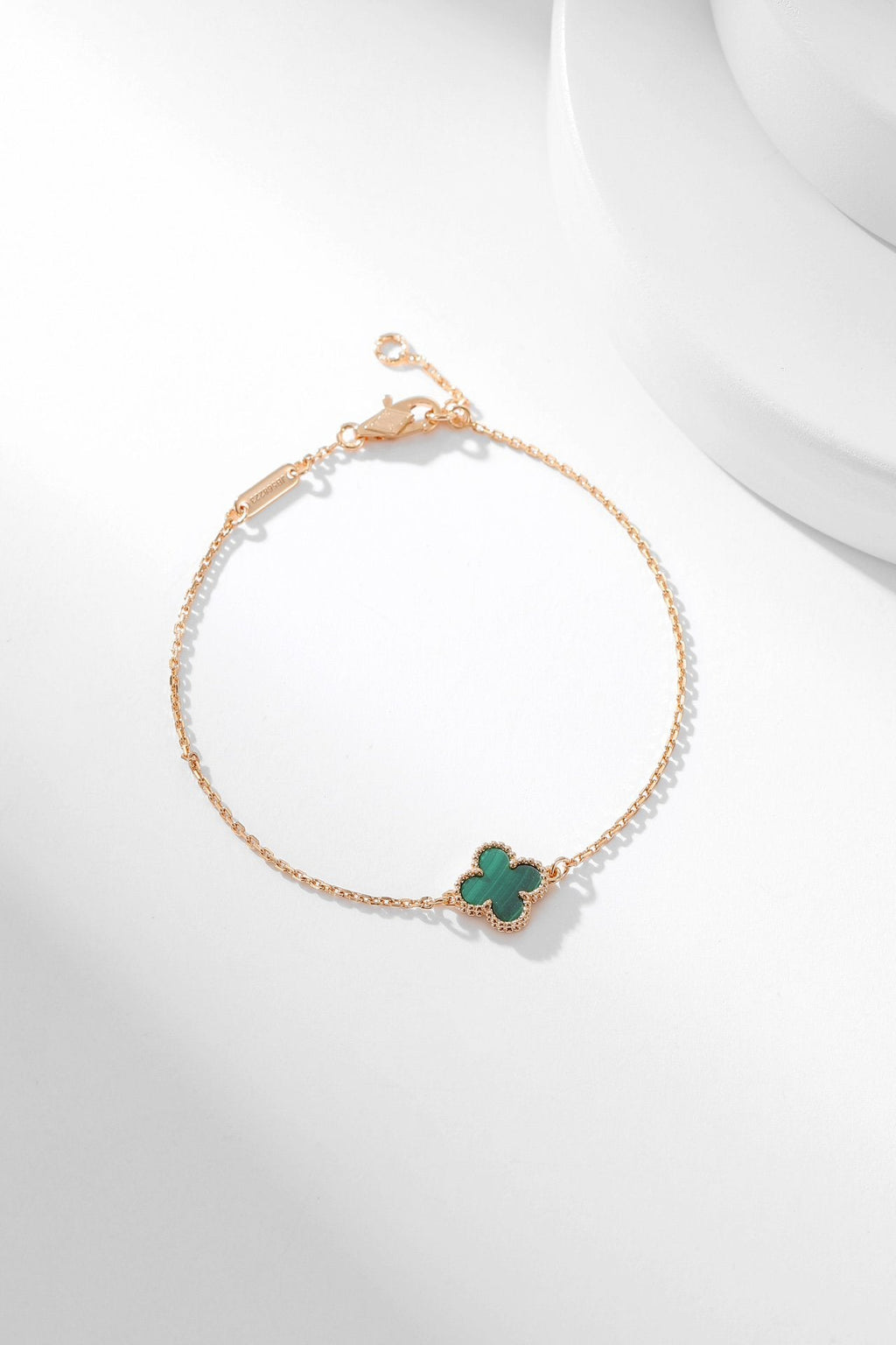 [Clover Jewelry]CLOVER BRACELET MALACHITE 1 MOTIF