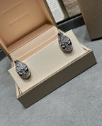 [Clover Jewelry]SERPENT DIAMOND STUD EARRINGS