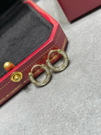 [Clover Jewelry]LOVE DIAMOND EARRINGS