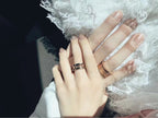 [Clover Jewelry]ZERO 1 ROCK BLACK CERAMIC PINK GOLD LARGE MODEL