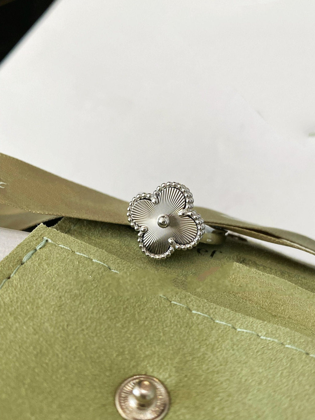[Clover Jewelry]CLOVER SILVER RING