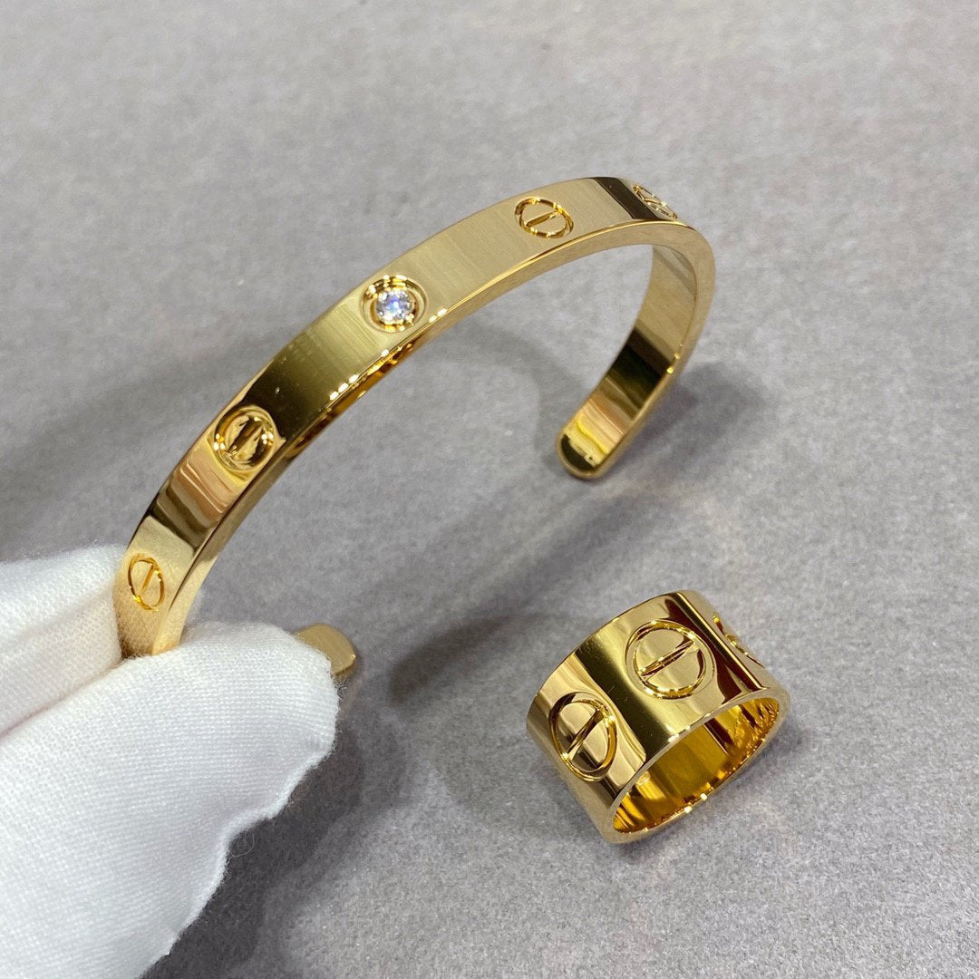 [Clover Jewelry]LOVE 11MM LARGE RING