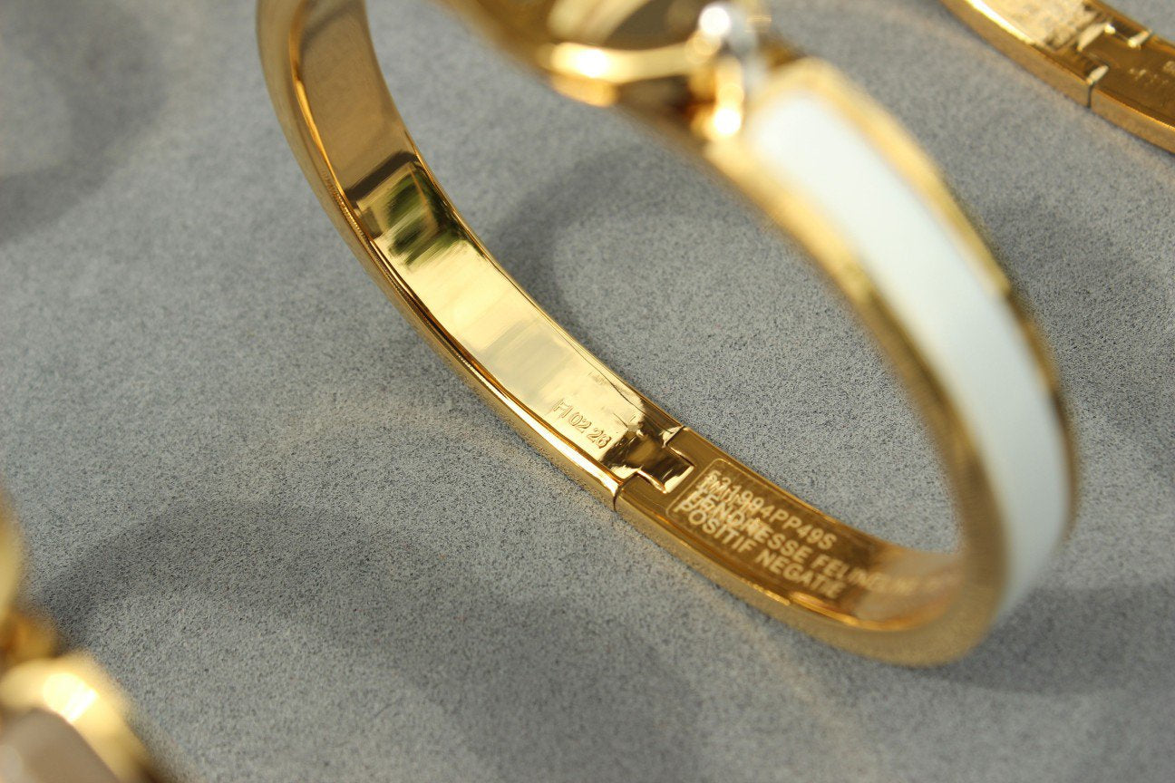[Clover Jewelry]CLIC CHAINE GOLD BRACELET