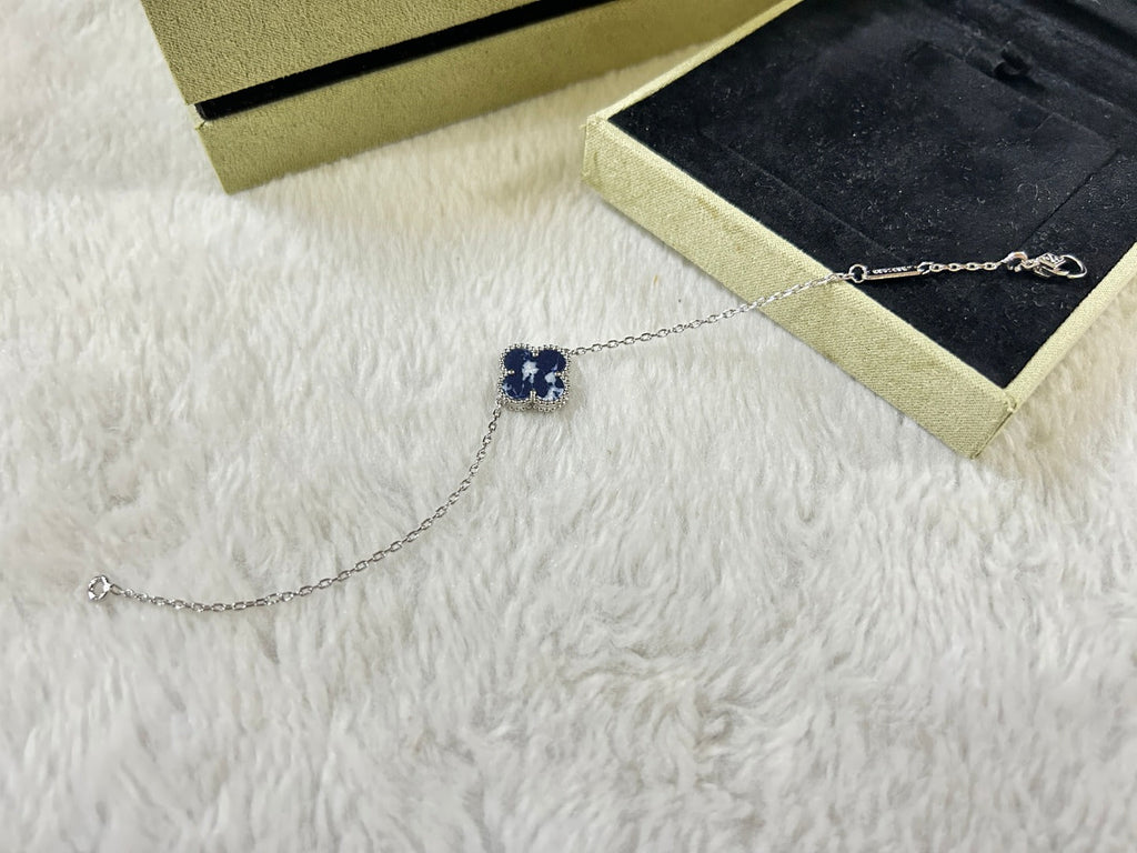 [Clover Jewelry]クローバー1モチーフ ピーターサイトブレスレット