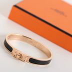 [Clover Jewelry]HM KELLY SCHWARZES ARMBAND