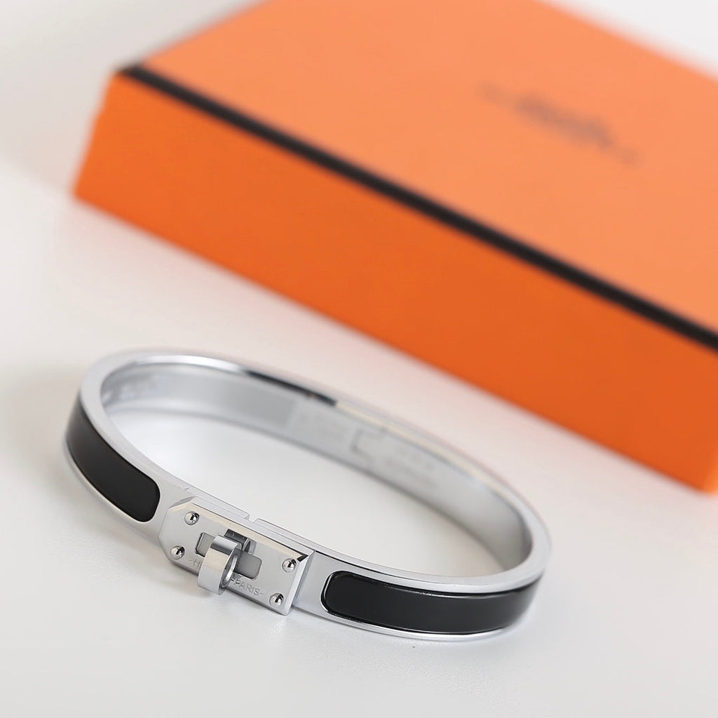 [Clover Jewelry]HM KELLY SCHWARZES ARMBAND