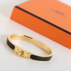 [Clover Jewelry]HM KELLY SCHWARZES ARMBAND