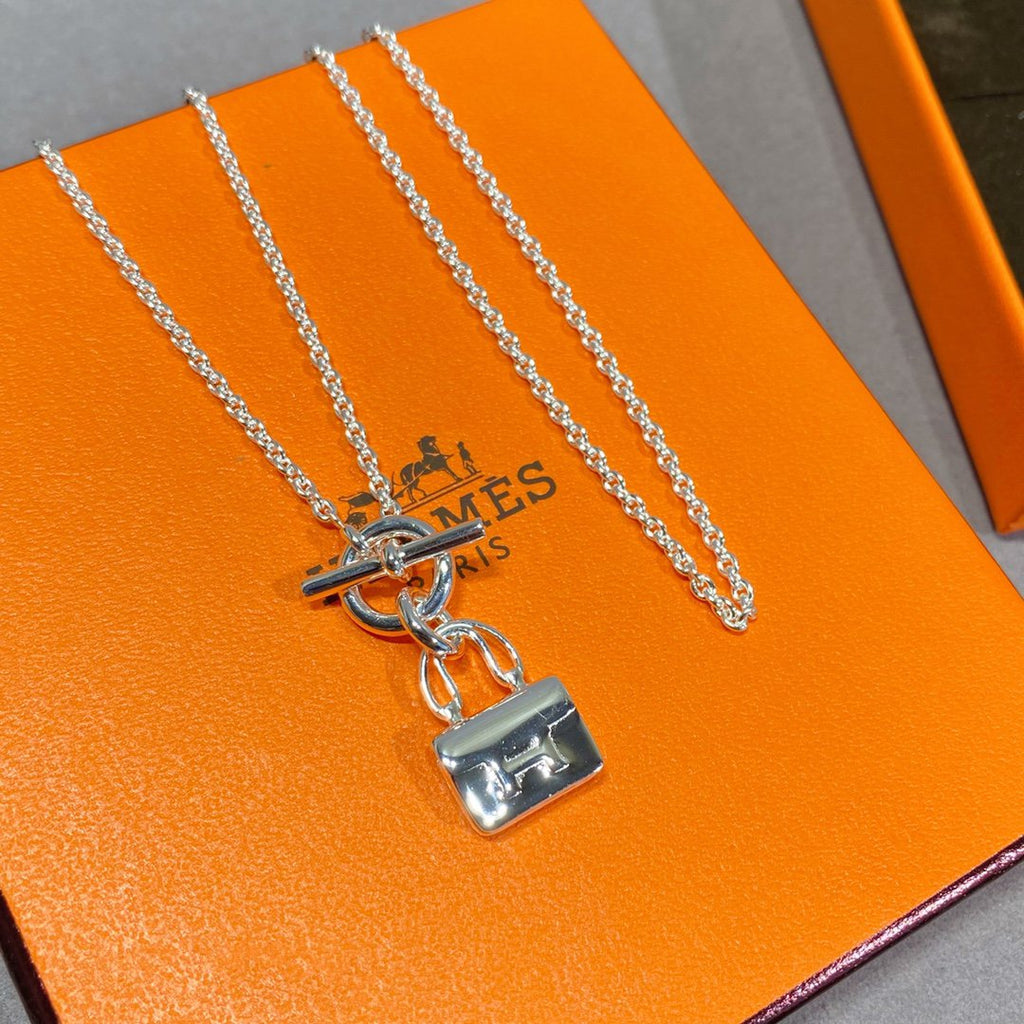 [Clover Jewelry]CONSTANCE PEDANT SILVER NECKLACE