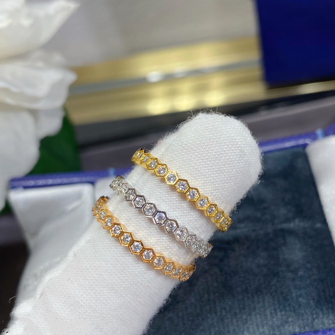 [Clover Jewelry]BEE LOVE DIAMOND PAVED SMALL RING