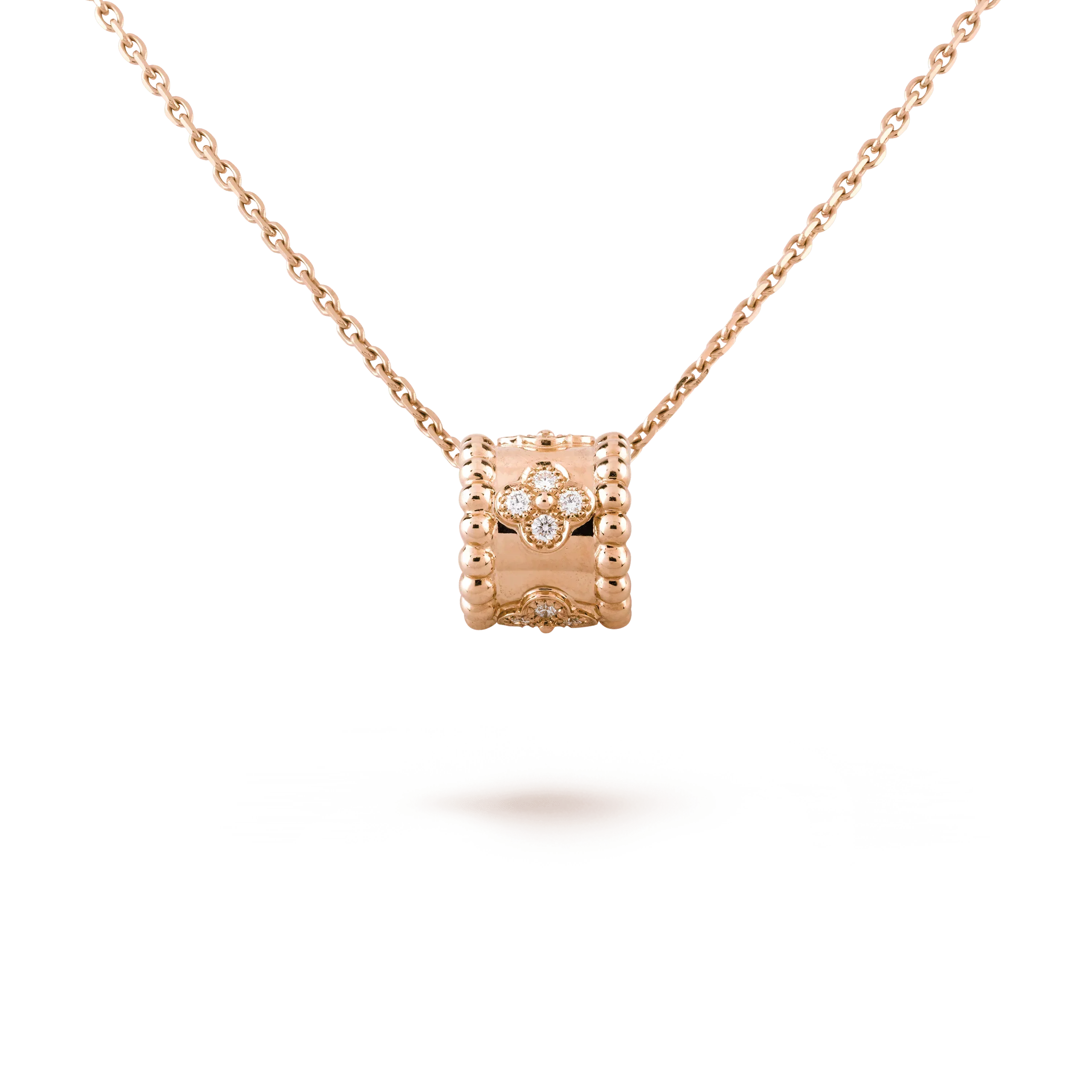 [Clover Jewelry]PERLEE PEDANT NECKLACE GOLD / ROSE GOLD