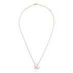 [Clover Jewelry]SCHMETTERLING PERLMUTT DIAMANT HALSKETTE