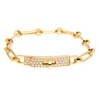 [Clover Jewelry]CHAINE BRACELET SMALL MODEL DIAMOND