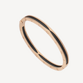 [Clover Jewelry]ZERO 1 ピンクゴールド ブラックセラミック ブレスレット