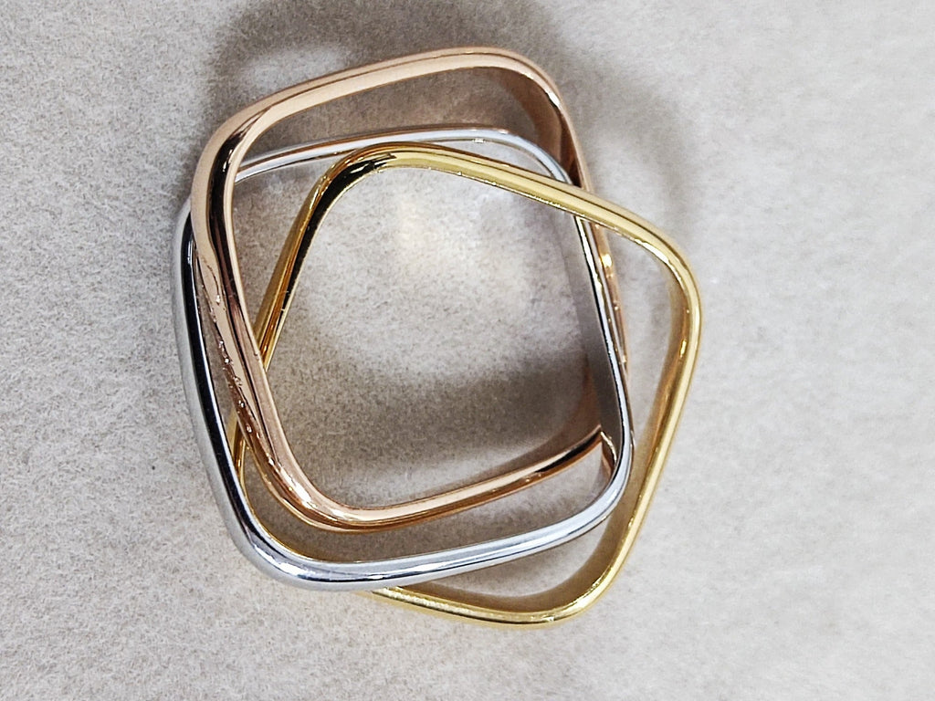 [Clover Jewelry]トリニティリング ゴールド ピンクゴールド シルバー