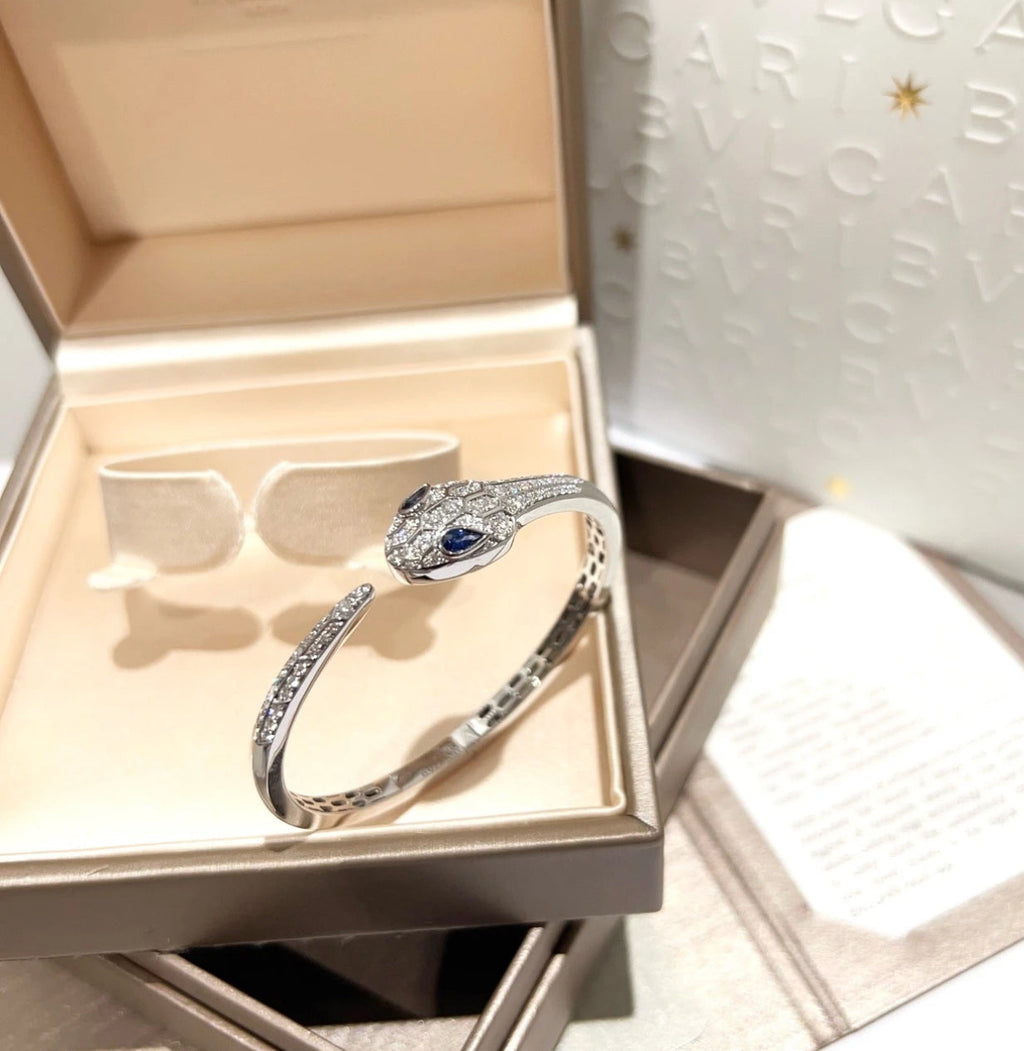 [Clover Jewelry]HAUTE COUTURE SILBERNES SERPENTI ARMBAND
