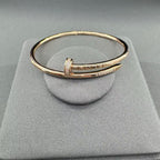 [Clover Jewelry]JUSTE BRACELET 2.5MM DIAMONDS NEW