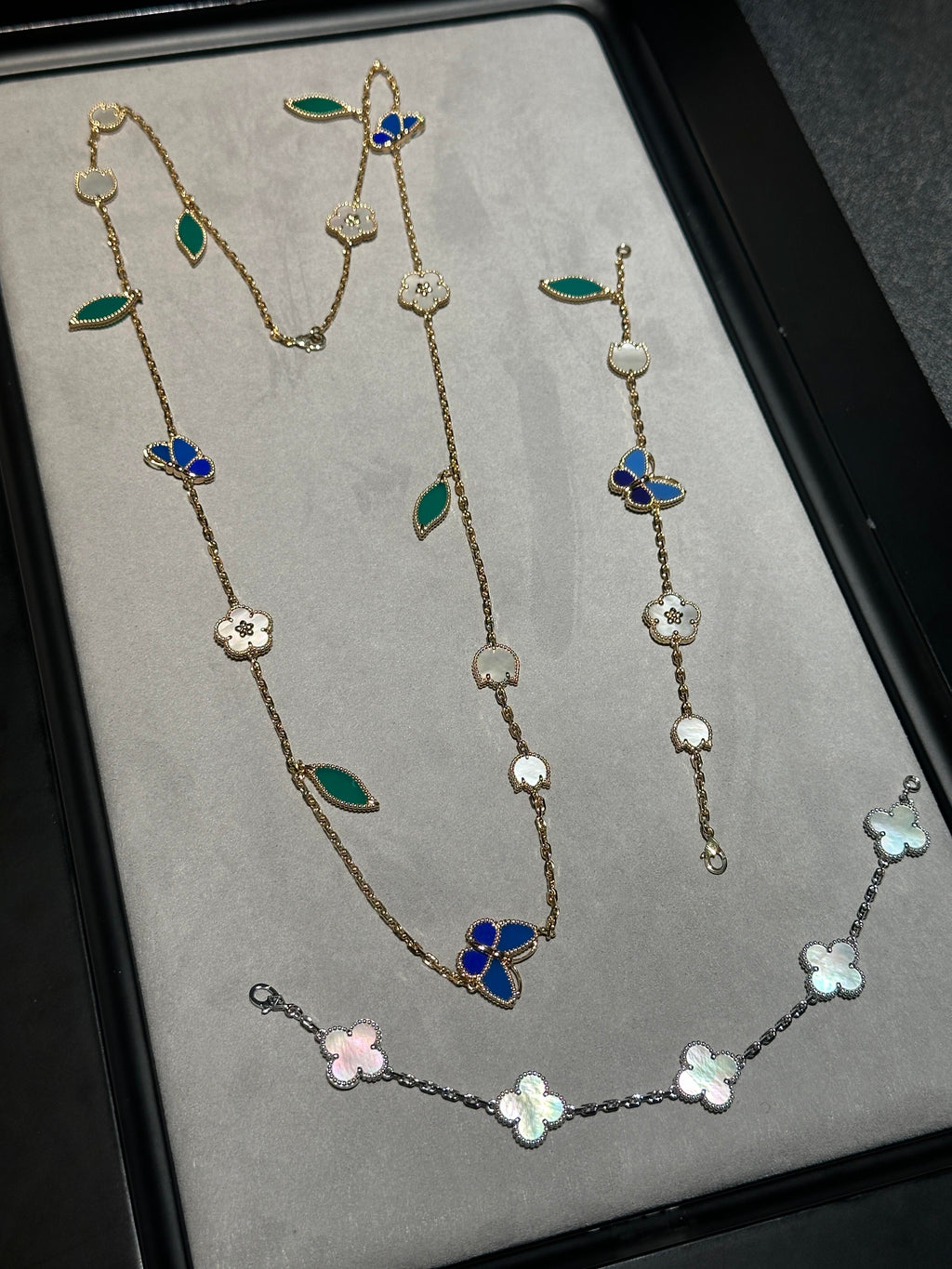 [Clover Jewelry] 26 NEW CLOVER 15 MOTIFS LUCKY NECKLACE