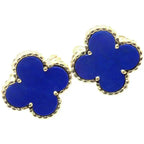 [Clover Jewelry]CLOVER MINI 9.5MM TURQUOISE EARRINGS