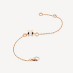 [Clover Jewelry]ZERO 1 ARMBAND AUS SOFT ROSÉGOLD UND WEISSER KERAMIK