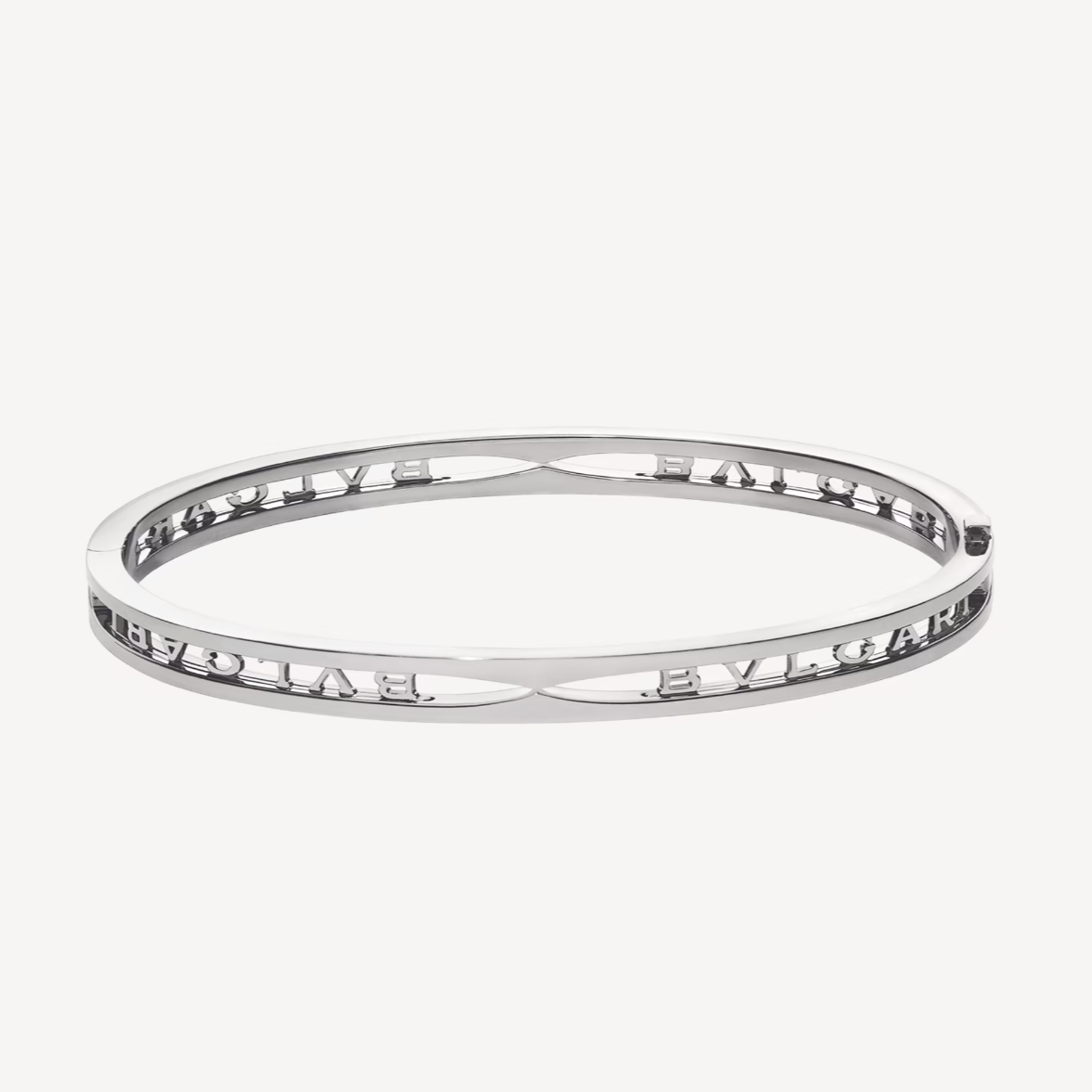 [Clover Jewelry]ZERO 1 SPIRAL LOGO SILVER BRACELET