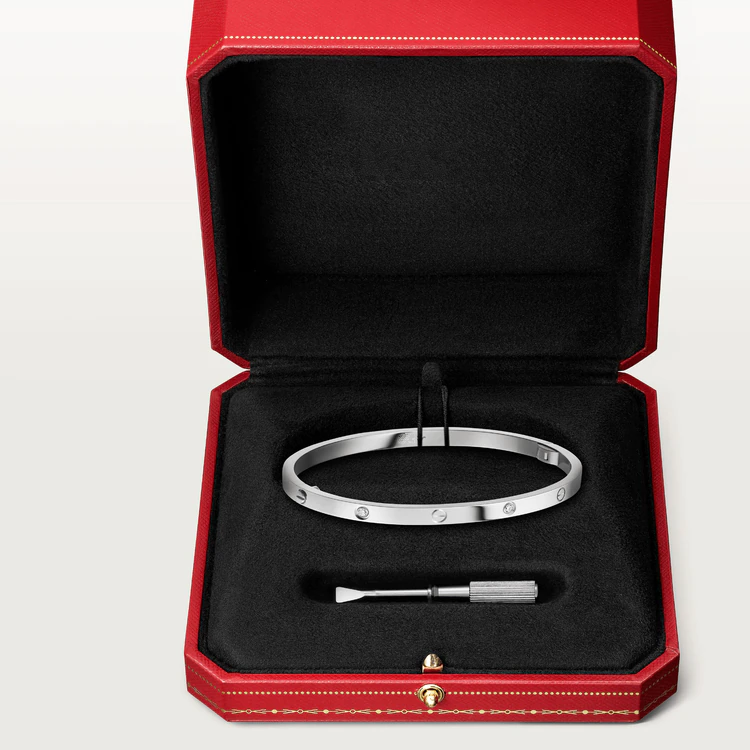 [Clover Jewelry]LOVE BRACELET 3.65MM 6 DIAMONDS