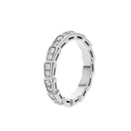 [Clover Jewelry]SERPENTI RING SILVER DIAMOND PAVED 3MM