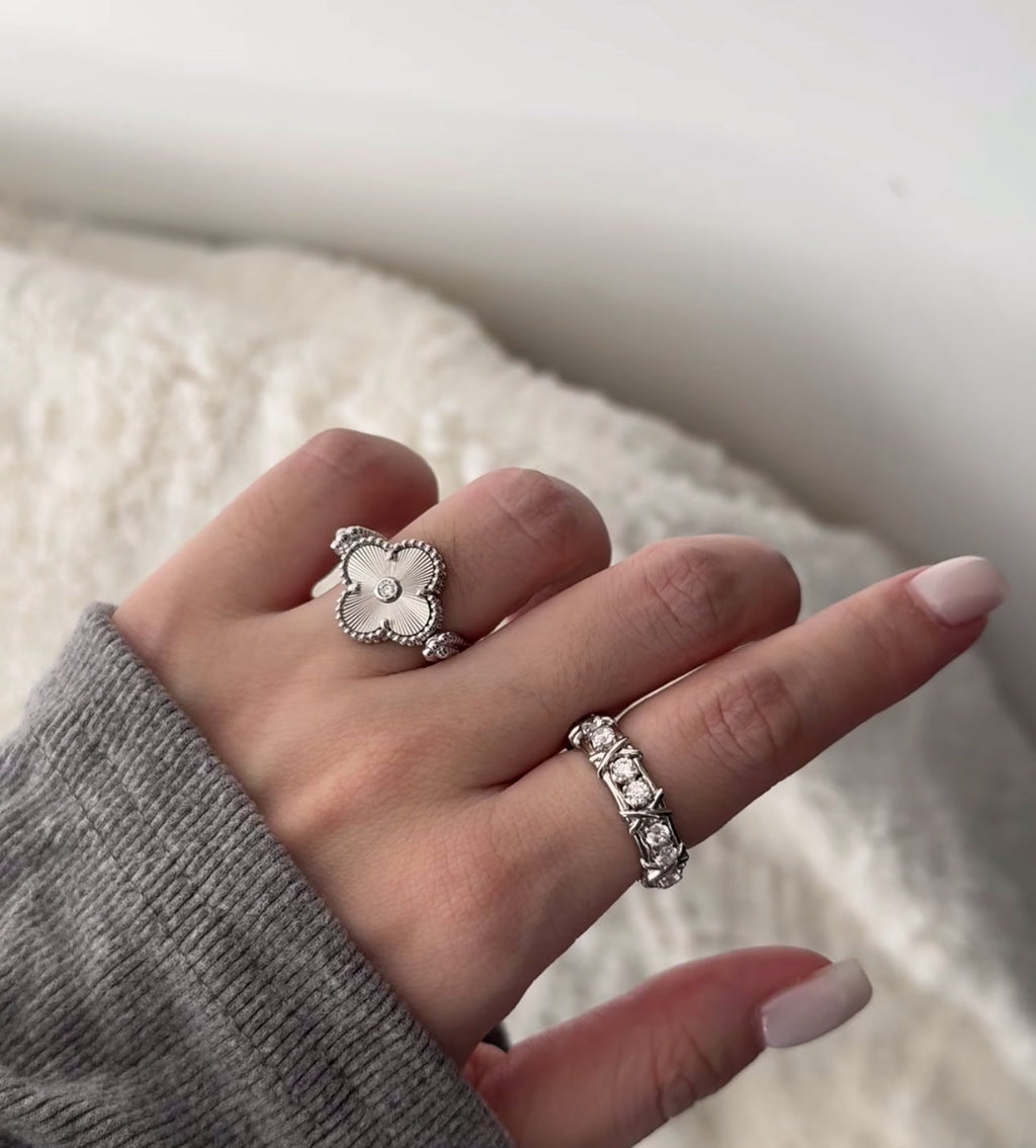 [Clover Jewelry]CLOVER RIVERSIBLE SLIVER RING