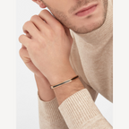 [Clover Jewelry]ZERO 1 ピンクゴールド ブラックセラミック ブレスレット