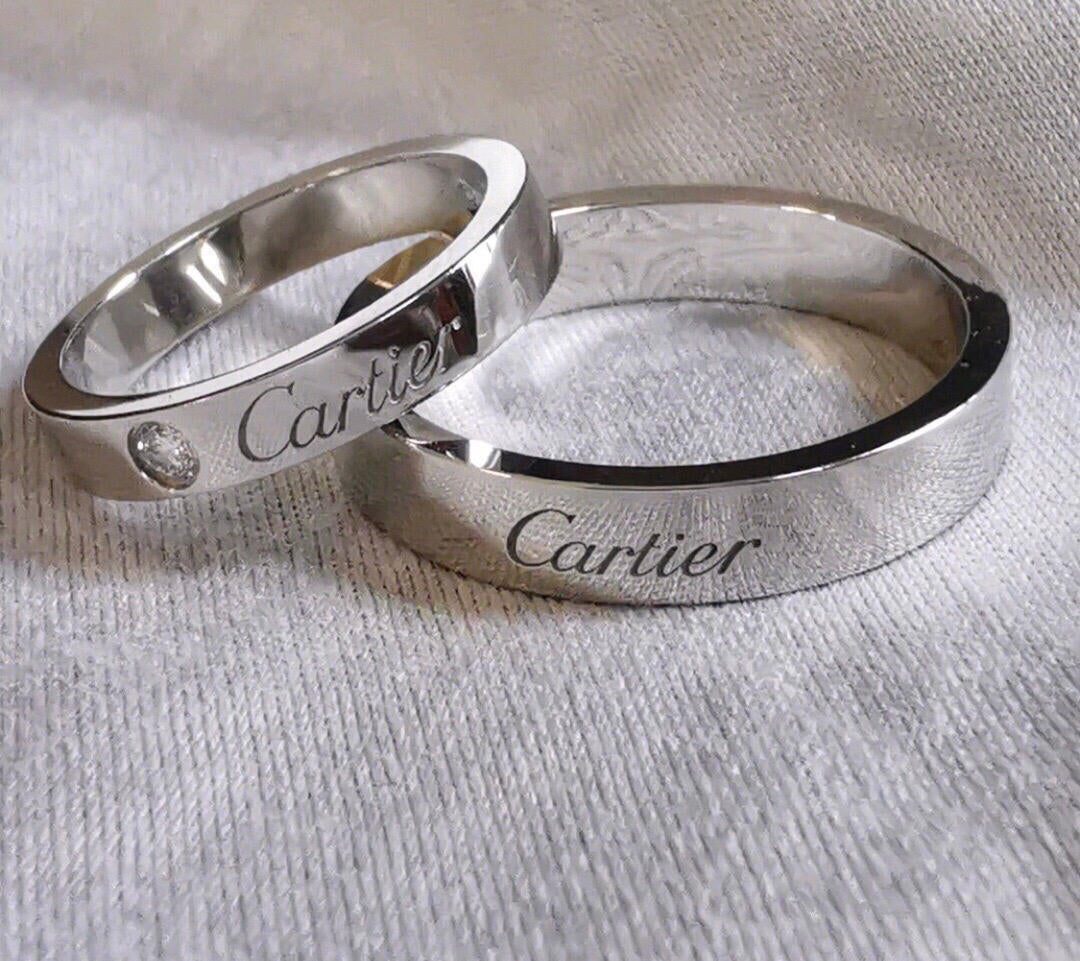 [Clover Jewelry]C PLATINUM 1 DIAMOND RING