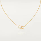 [Clover Schmuck]LIEBESKETTE DOPPELRING GOLD