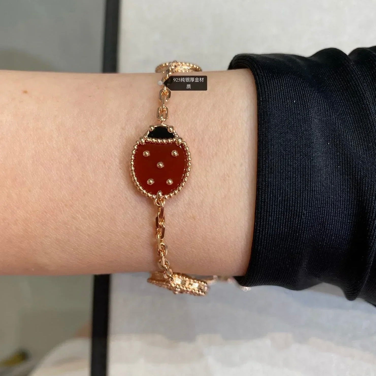 [Clover Jewelry]LUCKY SPRING 5 MOTIF BRACELET