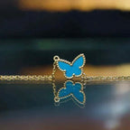 [Clover Jewelry]SCHMETTERLING TÜRKIS SCHMETTERLING ARMBAND