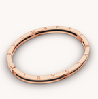[Clover Jewelry]ZERO 1 ピンクゴールド ブラックセラミック ブレスレット