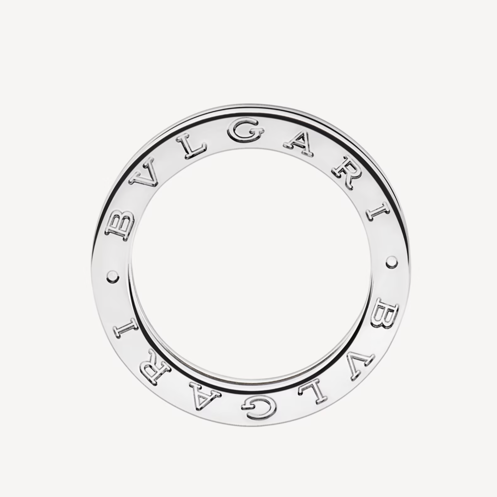 [Clover Jewelry]ZERO 1 ONE-BAND PAVED DIAMONDS AM SPIRALRING