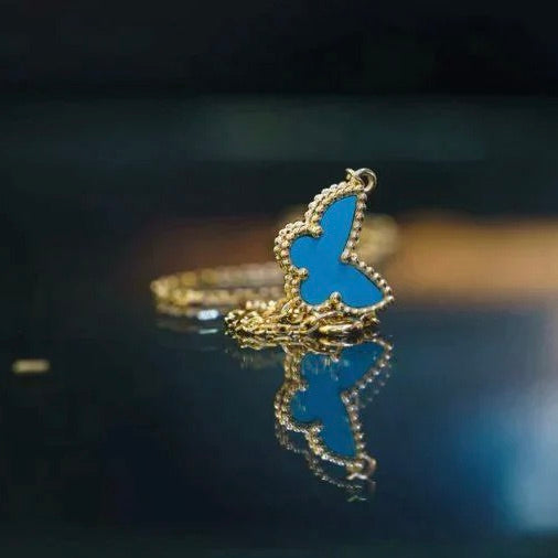 [Clover Jewelry]SCHMETTERLING TÜRKIS SCHMETTERLING ARMBAND