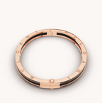 [Clover Jewelry]ZERO 1 ROSÉGOLD MIT MATTSCHWARZEM KERAMIKARMBAND