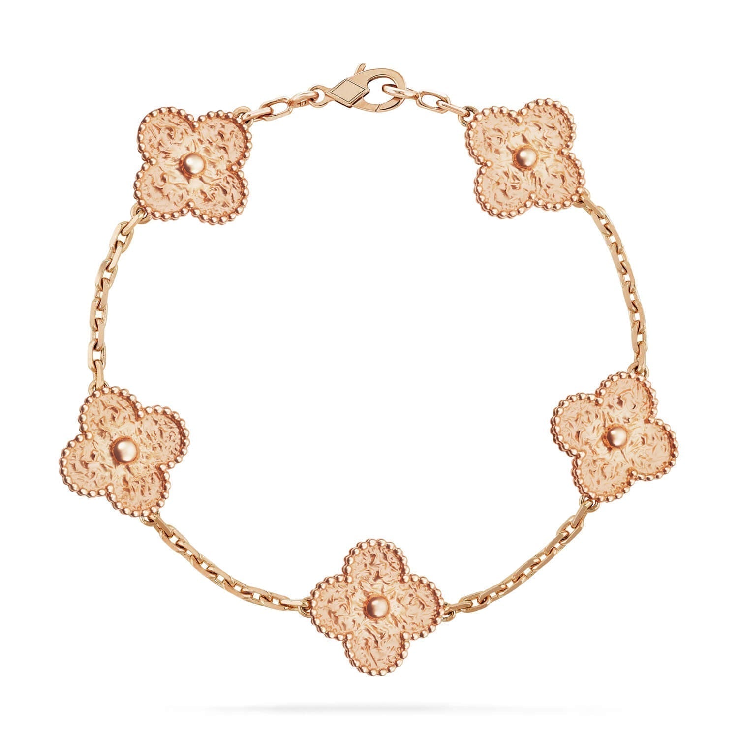 [Clover Jewelry]CLOVER 5 MOTIFS BRONZING BRACELET
