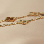 [Clover Jewelry]CLOVER  5 MOTIVE KARNEOL GOLD-ARMBAND