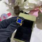 [Clover Jewelry]CLOVER RIVERSIBLE BLUE AGATE RING