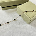 [Clover Jewelry]CLOVER 6 MOTIV ONYX ARMBAND