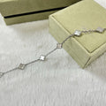 [Clover Jewelry]CLOVER 6 MOTIF WHITE MOP BRACELET