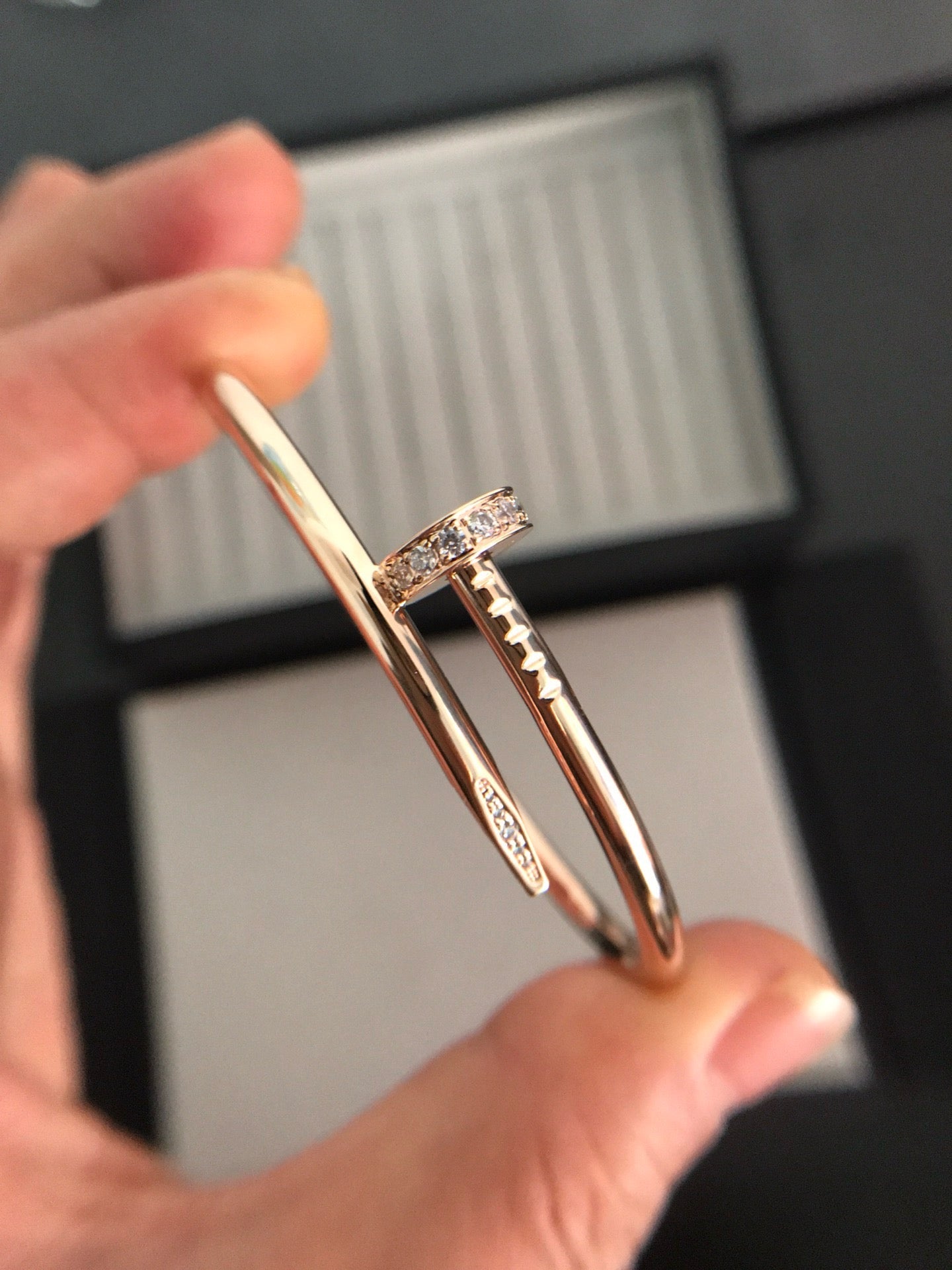 [Clover Jewelry]JUSTE BRACELET 3.5MM DIAMANTEN