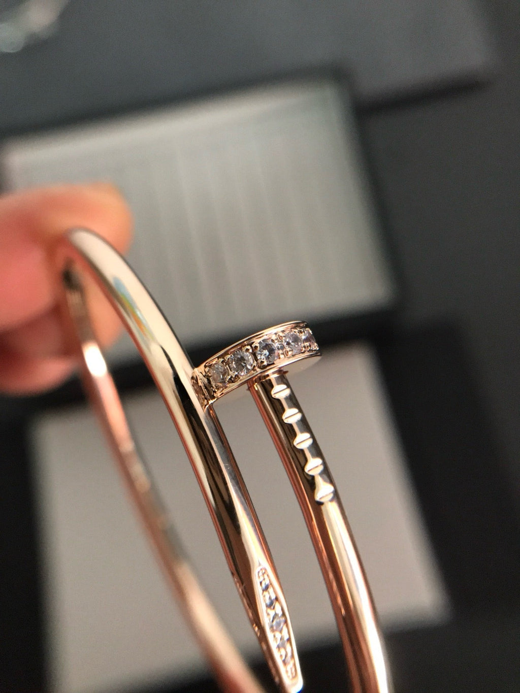 [Clover Jewelry]JUSTE BRACELET 3.5MM DIAMANTEN