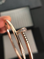 [Clover Jewelry]JUSTE BRACELET 3.5MM DIAMANTEN