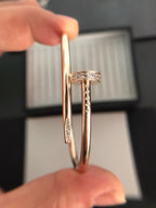 [Clover Jewelry]JUSTE BRACELET 3.5MM DIAMANTEN