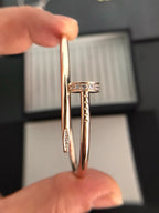 [Clover Jewelry]JUSTE BRACELET 3.5MM DIAMANTEN