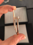 [Clover Jewelry]JUSTE BRACELET 3.5MM DIAMANTEN