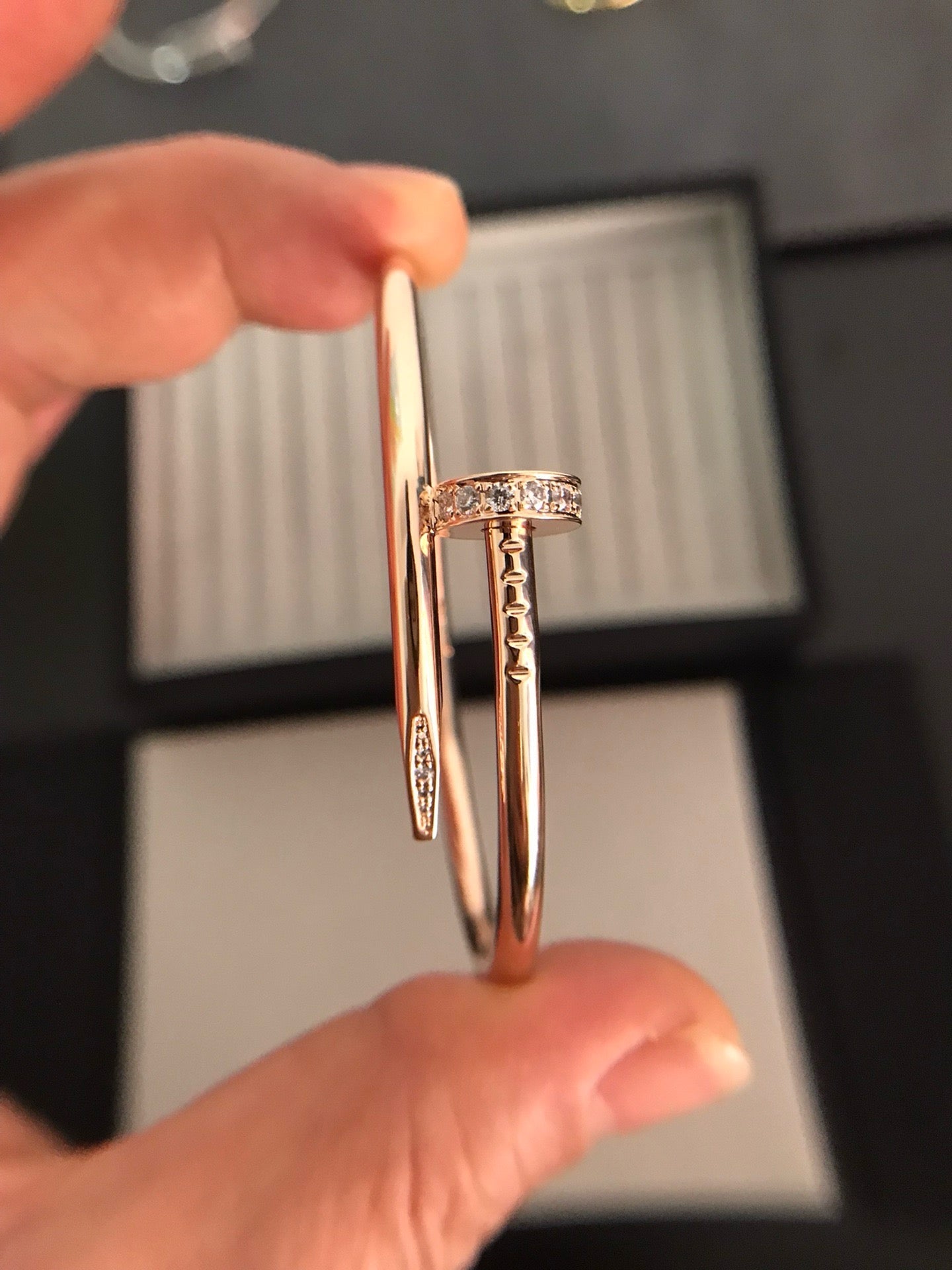[Clover Jewelry]JUSTE BRACELET 3.5MM DIAMANTEN