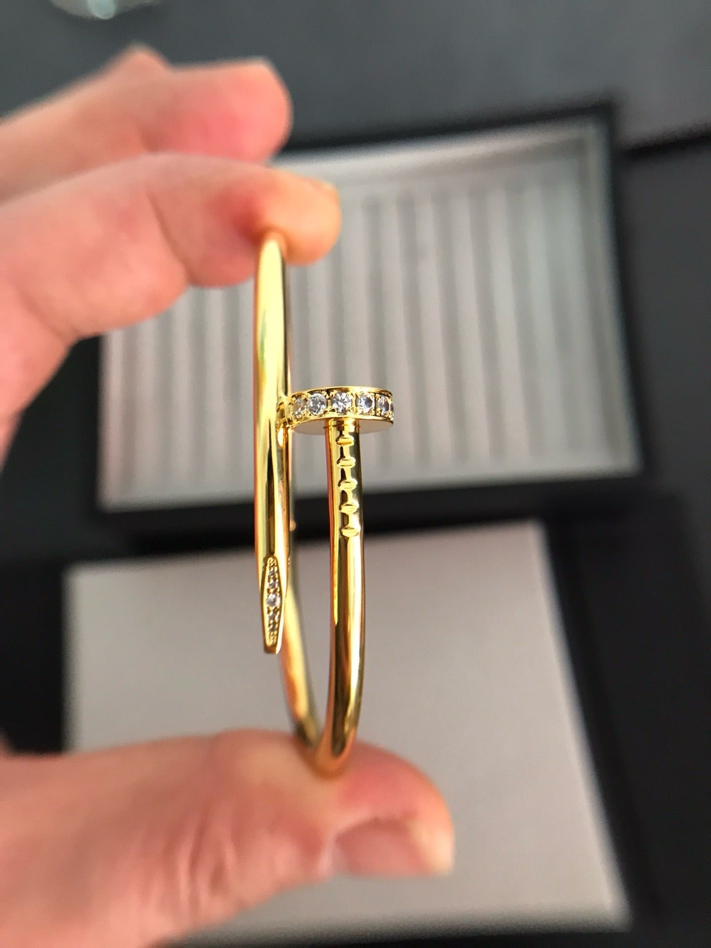 [Clover Jewelry]JUSTE BRACELET 3.5MM DIAMANTEN